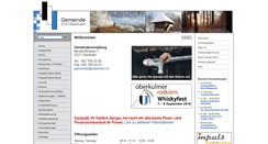 Desktop Screenshot of oberkulm.ch
